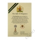 The Green Howards Oath Of Allegiance Certificate